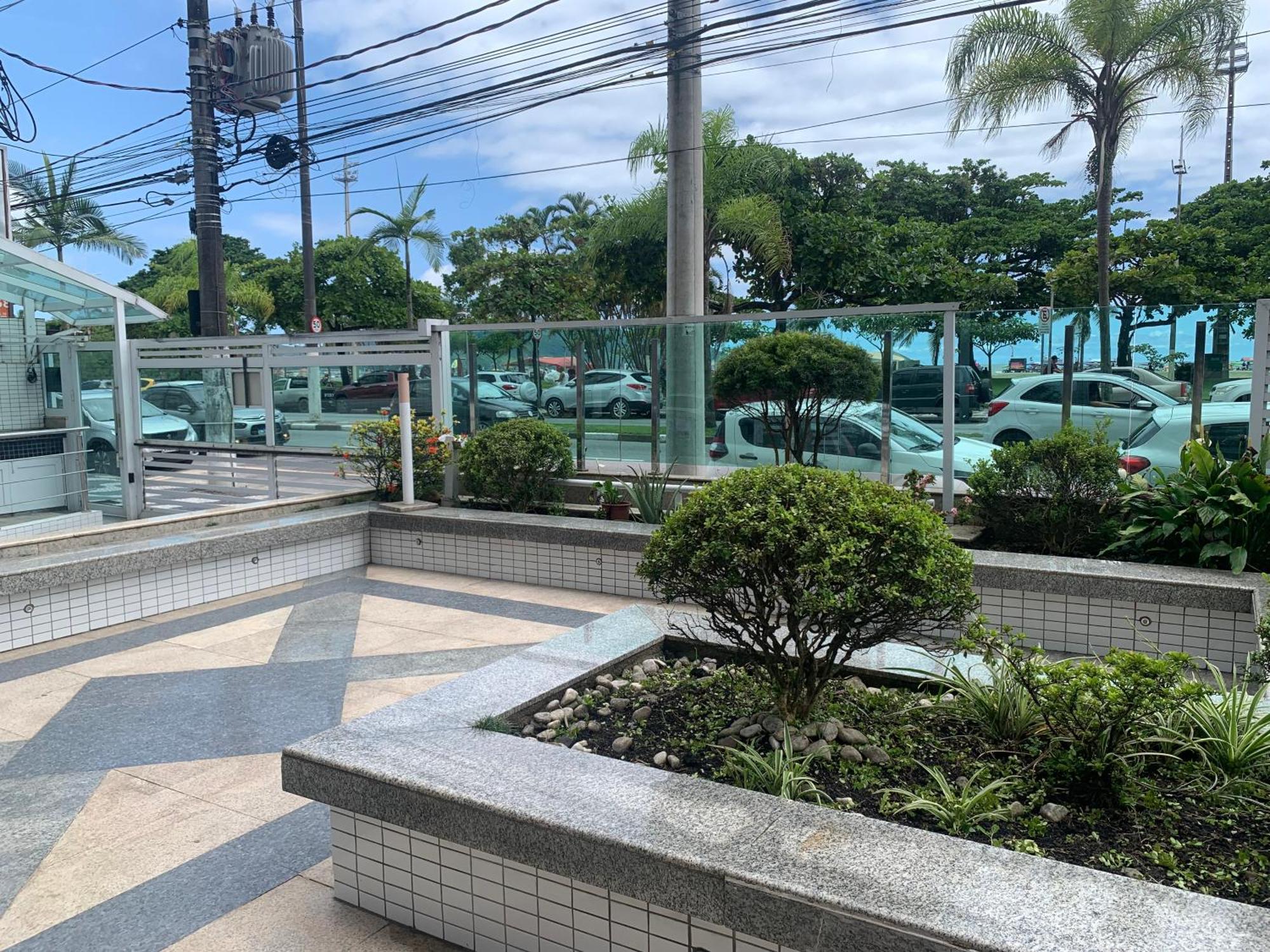 Apartamento Em Santos No Gonzaga Em Frente A Praia Exterior photo
